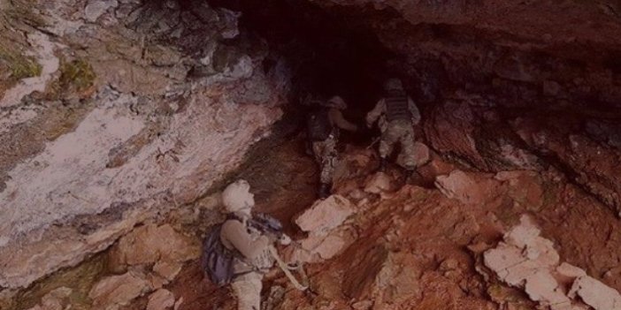 Mağarada kıstırılan teröristler öldürüldü