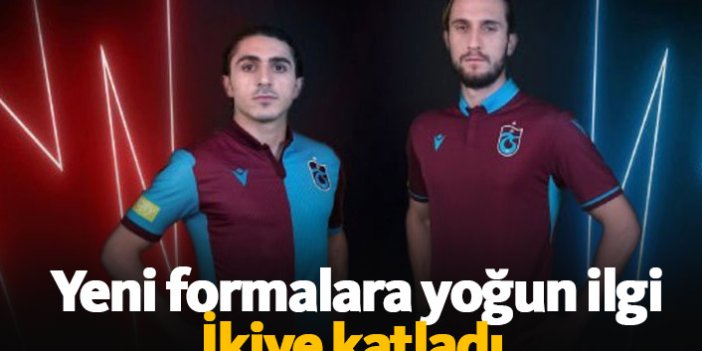 Trabzonspor'da formalar ikiye katladı