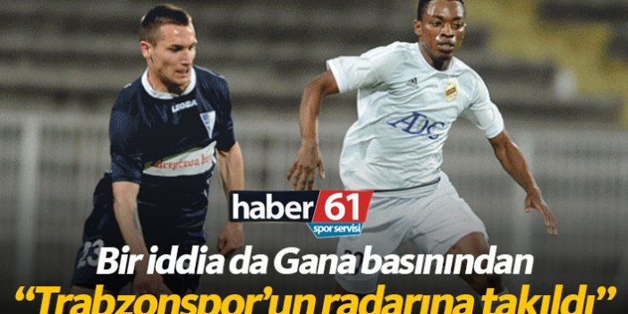 Gana basınından Trabzonspor'a Regan iddiası