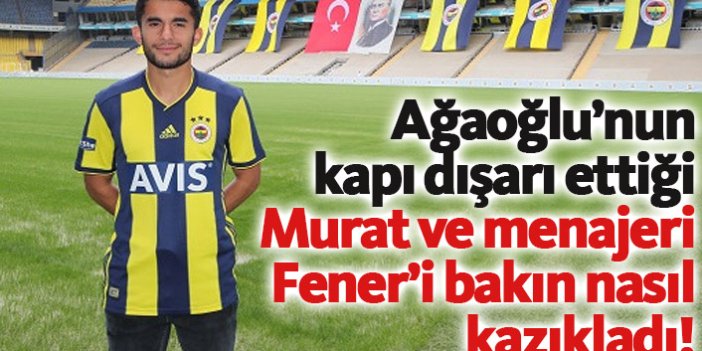 Trabzonspor'un kovduğu Murat Sağlam Fener'i böyle kazıklamış!