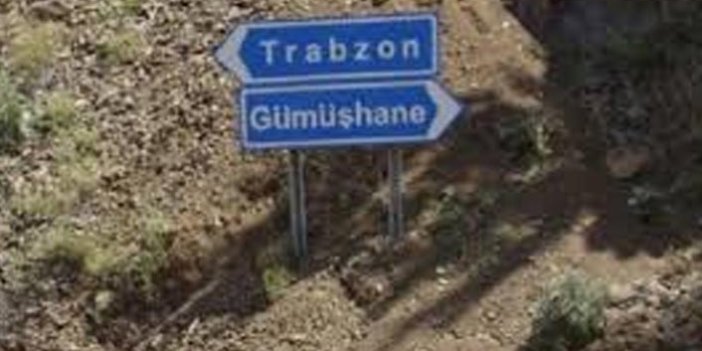 Trabzon Gümüşhane yolu uyarısı