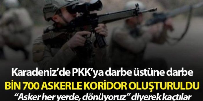 PKK'ya Karadeniz'de bir darbe daha