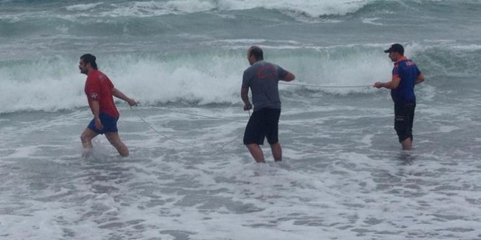 Karadeniz yine can aldı: 1 kişi kurtarıldı, 1 kişi kayıp