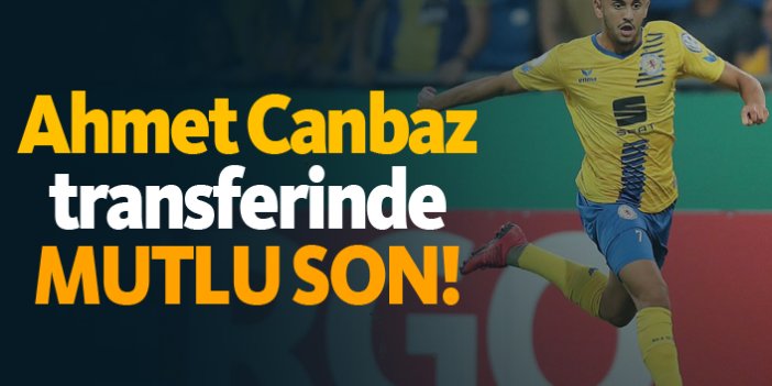 Trabzonspor'da Ahmet Canbaz transferinde mutlu son!