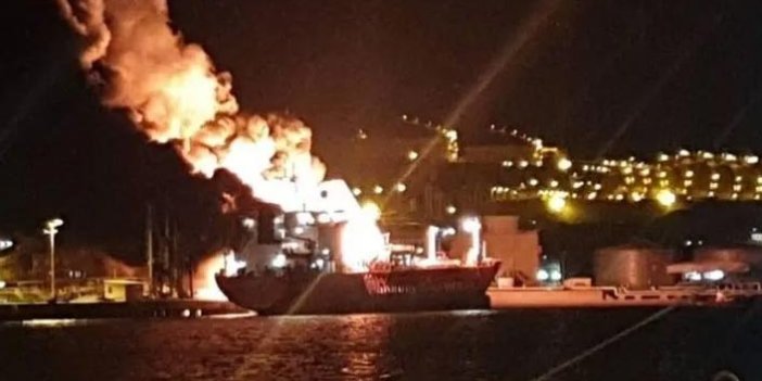 Limanda patlama! 1 ölü, 16 yaralı