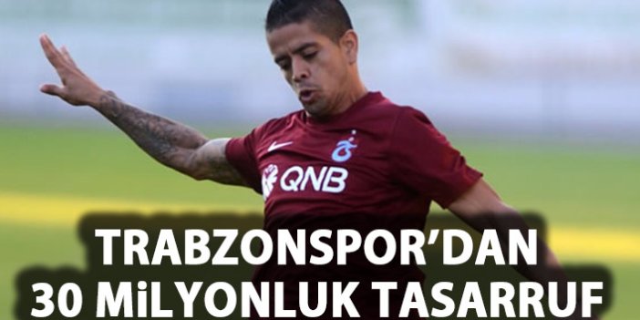 Trabzonspor'dan 30 Milyonluk tasarruf