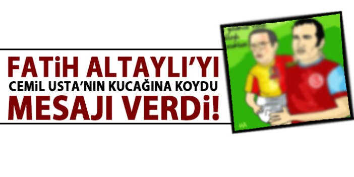 Trabzonlu karikatüristten Fatih Altaylı’ya emzikli gönderme