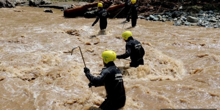 Araklı'da sel felaketinin 15. gününde arama çalışmaları sürüyor