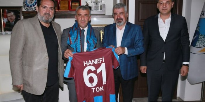 Trabzonspor 'dan Tok'a ziyaret