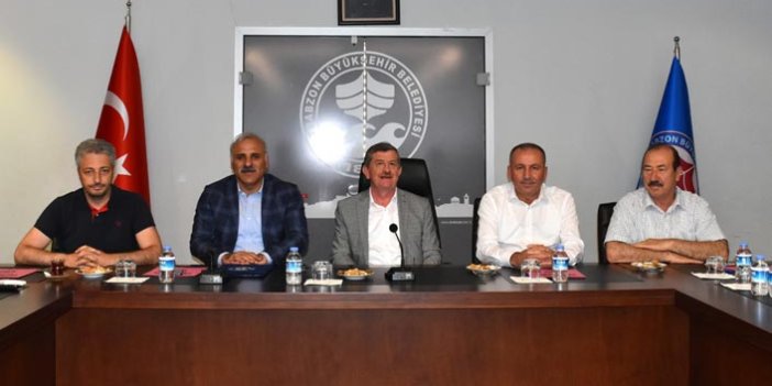 AK Parti İl Yönetiminden Başkan Zorluoğlu'na ziyaret