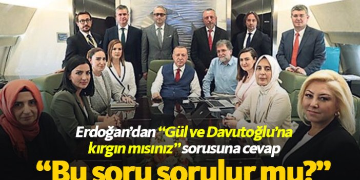 Erdoğan'dan Gül ve Davutoğlu açıklaması