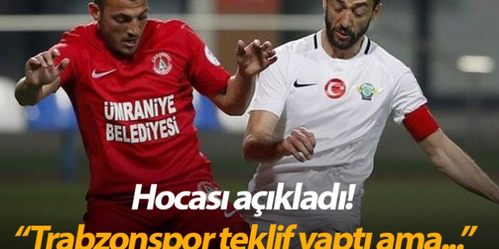 "Trabzonspor Emircan Ateş'e teklif yaptı"