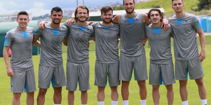 Trabzonspor'da sabah antrenmanı tamamlandı - 14.07.2019