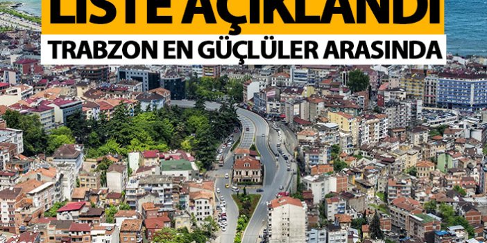 Trabzon en güçlü belediyeler arasında