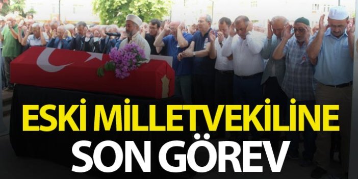 Eski milletvekilli Mehmet Ali Karadeniz son yolculuğuna uğurlandı