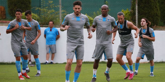 Trabzonspor'da akşam antrenmanı tamamlandı - 16.07.2019