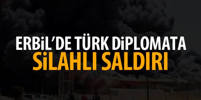 Erbil'de Türk diplomata saldırı!