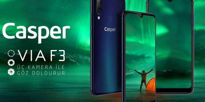 Casper’dan yeni telefon: Casper VIA F3