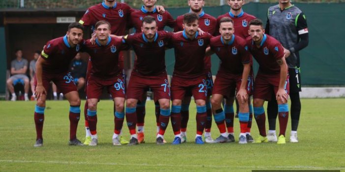 Trabzonspor'un kamp raporu
