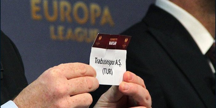 Trabzonspor'un Avrupa Ligi'nde rakibi belli oluyor! Prag'ı elerse...