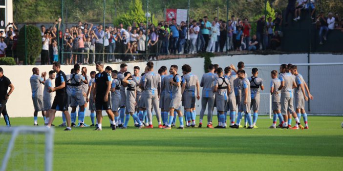 Trabzonspor, Prag maçı hazırlıklarına başladı