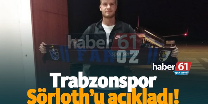 Trabzonspor, Alexander Sörloth'u açıkladı!