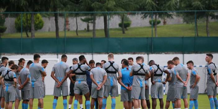 Trabzonspor ara vermeden Sparta Prag maçına hazırlanıyor - 09 Ağustos 2019