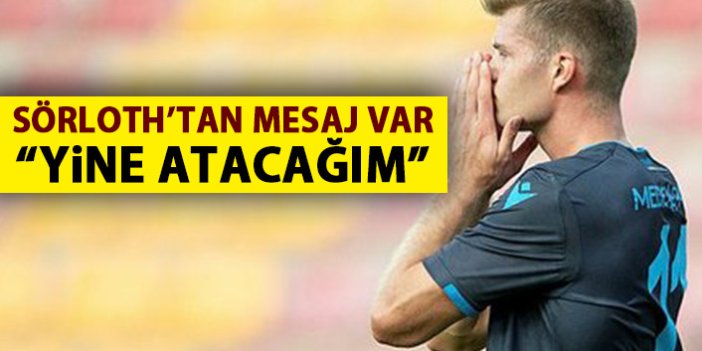 Trabzonspor'un golcüsü Alexandar Sörloth sabırsız!: Yine atarım!