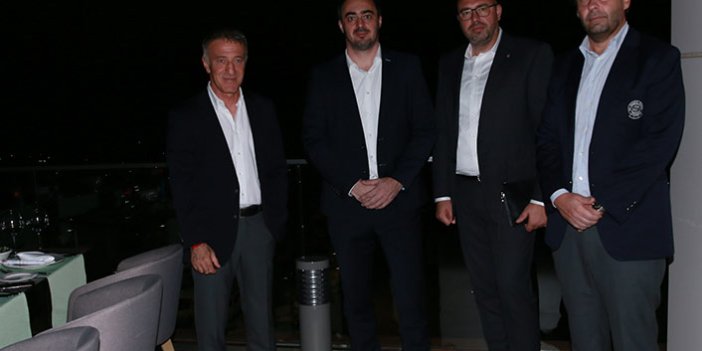 Trabzonspor'dan Prag yöneticilerine dostluk yemeği