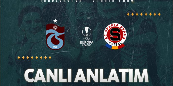 Trabzonspor - Sparta Prag | CANLI ANLATIM