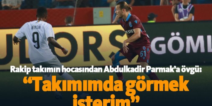 Sparta Prag teknik direktöründen Abdulkadir Parmak'a övgü: "Takımımda görmek isterim"