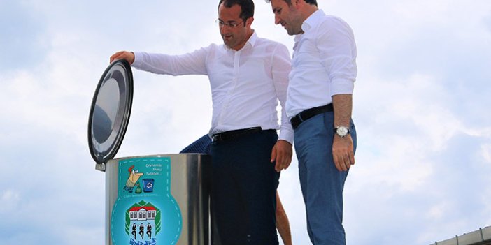 Trabzon'da bir ilk! Akçaabat'ta çöp konteynırları yer altına alınıyor