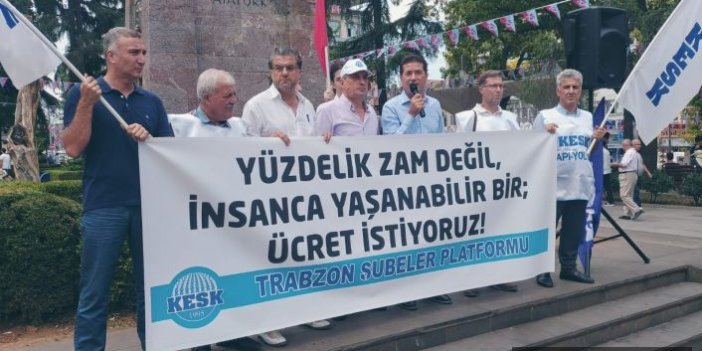 KESK’ten Trabzon’da basın açıklaması