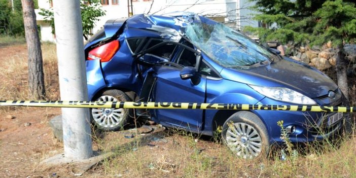 Trabzon yolunda kaza - Özel harekat polisi hayatını kaybetti