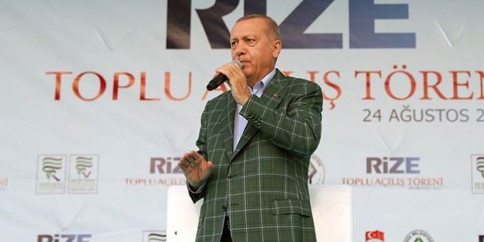 Cumhurbaşkanı Erdoğan: Rize-Artvin Havalimanı 1,5 yıl içerisinde hizmete alınacak