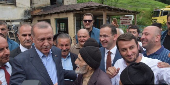 Cumhurbaşkanı Erdoğan Tonya'da