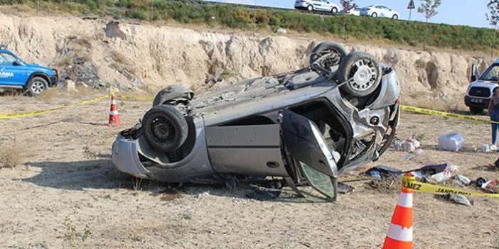 Aksaray'da feci kaza: 1 ölü, 3 yaralı