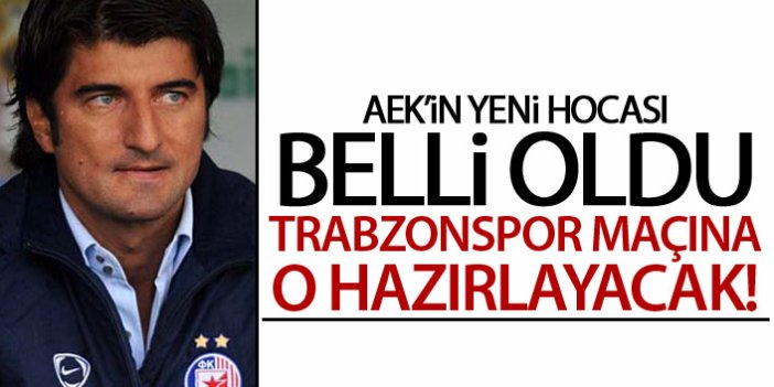 Trabzonspor'un rakibinde yeni hoca belli oldu