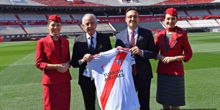 THY, River Plate sponsor oldu 
