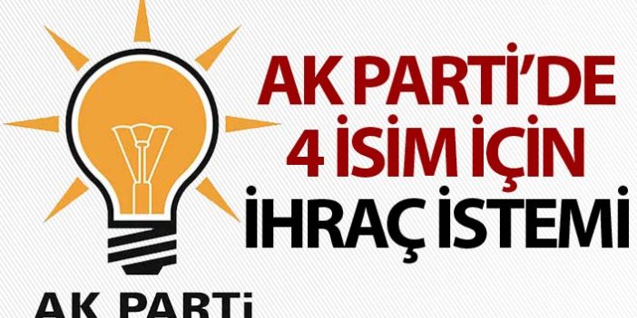 AK Parti'de ihraç kararları