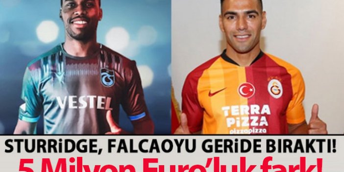 Süper Ligi'n en değerli Listesi açıklandı! Trabzonsporlu isim Falcao'yu geçti!