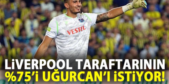 Liverpool'da Trabzonspor'un kalecisi Uğurcan Çakır için anket düzenlendi
