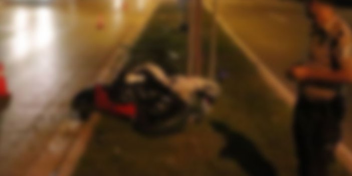 Motosiklet yayaya çarptı: 1 ölü 1 yaralı