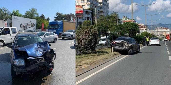 Trabzon'da kaza: 2  yaralı