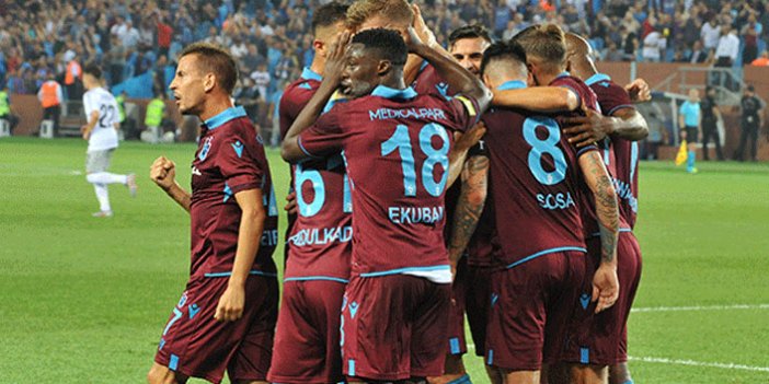 Trabzonspor'un muhtemel Gençlerbirliği 11'i