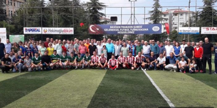 Trabzon'da bankacılar futbol turnuvasında buluştu
