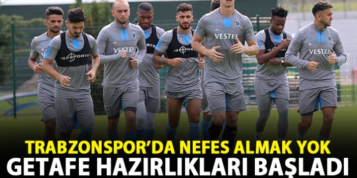 Trabzonspor hazırlıklarını sürdürdü
