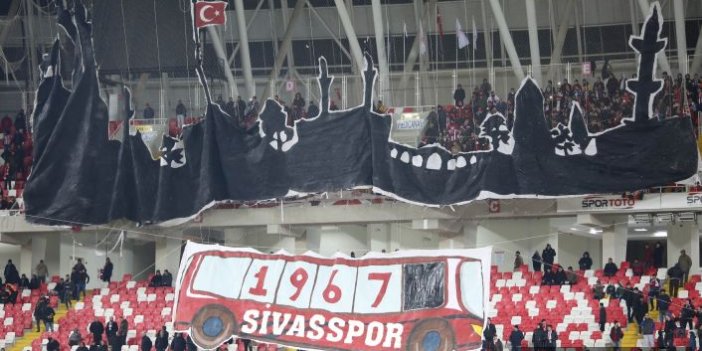 Sivasspor taraftarından Trabzonspor maçına özel hazırlık