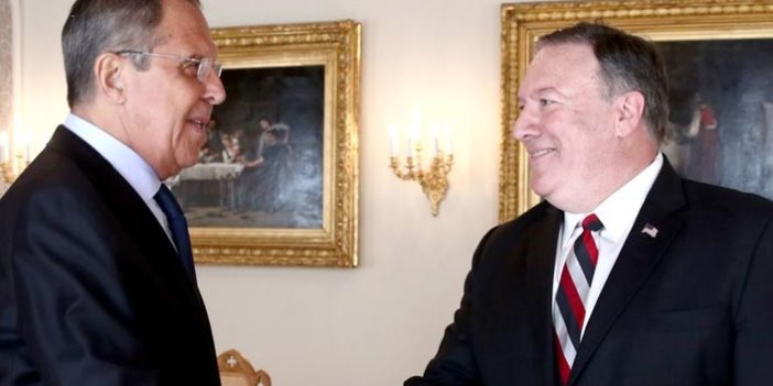 Lavrov ve Pompeo'dan özel görüşme