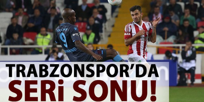 Trabzonspor'da seri sona erdi
